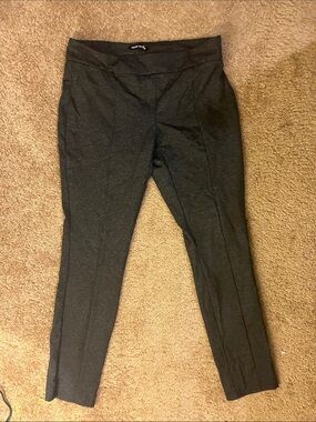 Hilary Radley Black Shimmer dress Ponte Pants